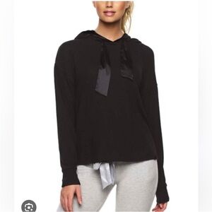 Felina musing black hoodie sweatshirt.